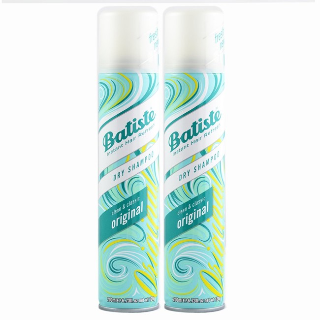 2-pack Batiste Dry Shampoo Original Stor 200ml