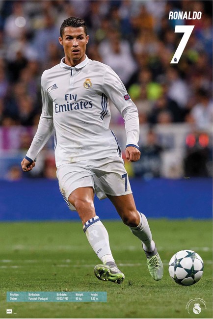 Real Madrid Ronaldo 16/17 Maxi Poster 61x91.5cm