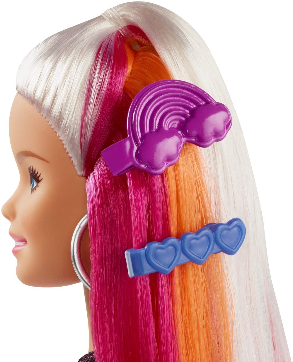Buy Barbie - Rainbow Sparkle Hair Doll (FXN96)