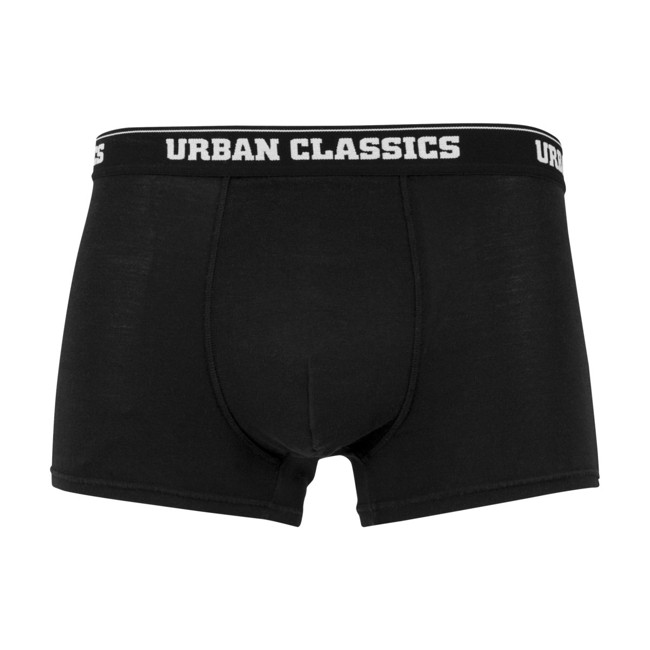 Urban Classics - MODAL Boxer Shorts 2-pack black - M