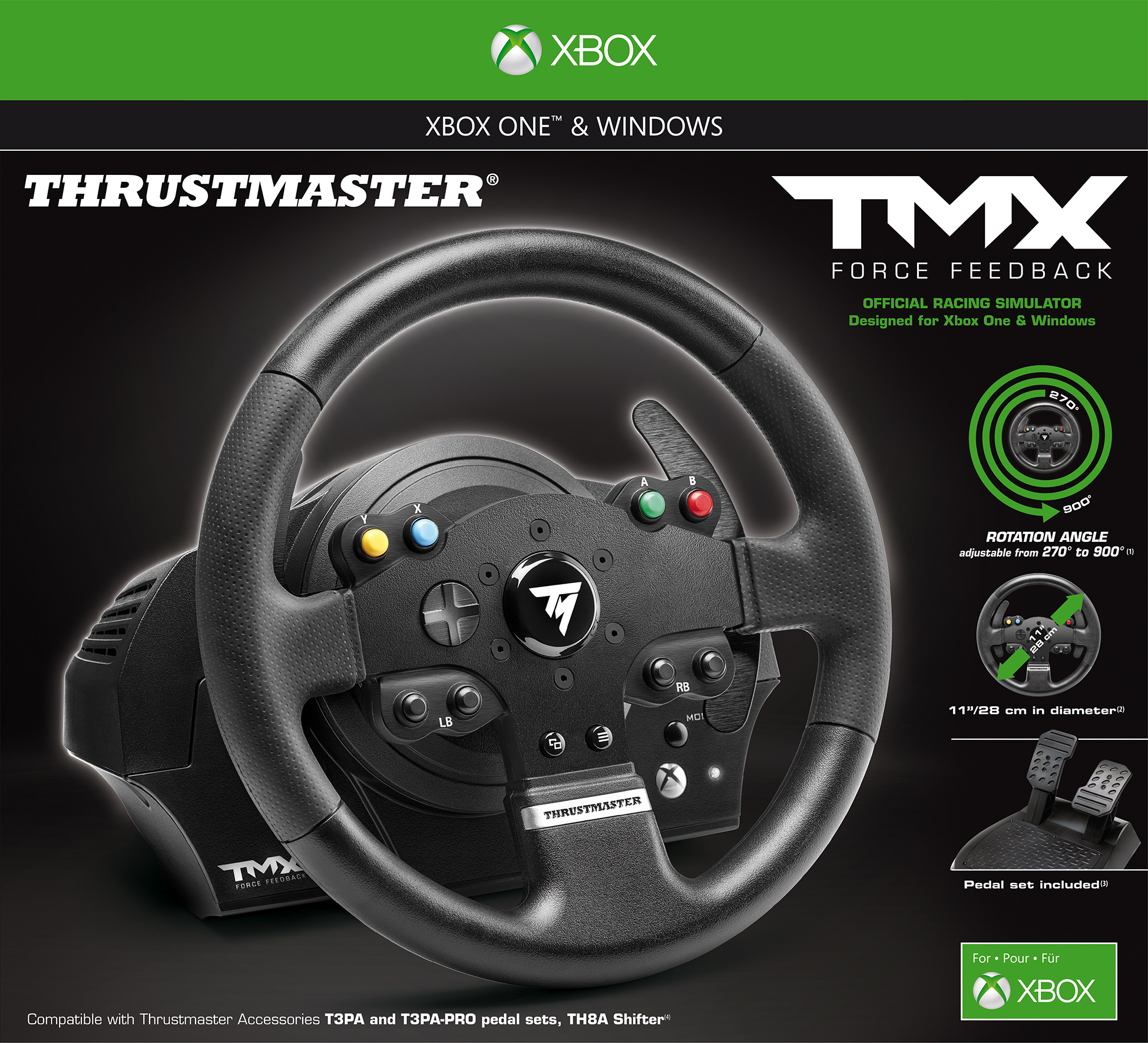 Buy Thrustmaster - TMX Force Feedback Racing Wheel - Incl. shipping
