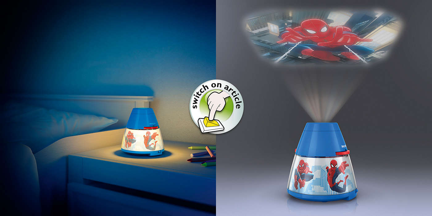 Kaufe Philips Disney Spider Man 2 In1 Projector Night