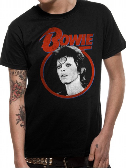 David Bowie - Ziggy Face  T-Shirt