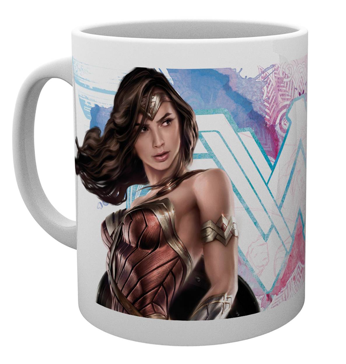 Spoontique DC Comic Coffee Travel Mug Wonder Woman Batman Superman Dawn Justice