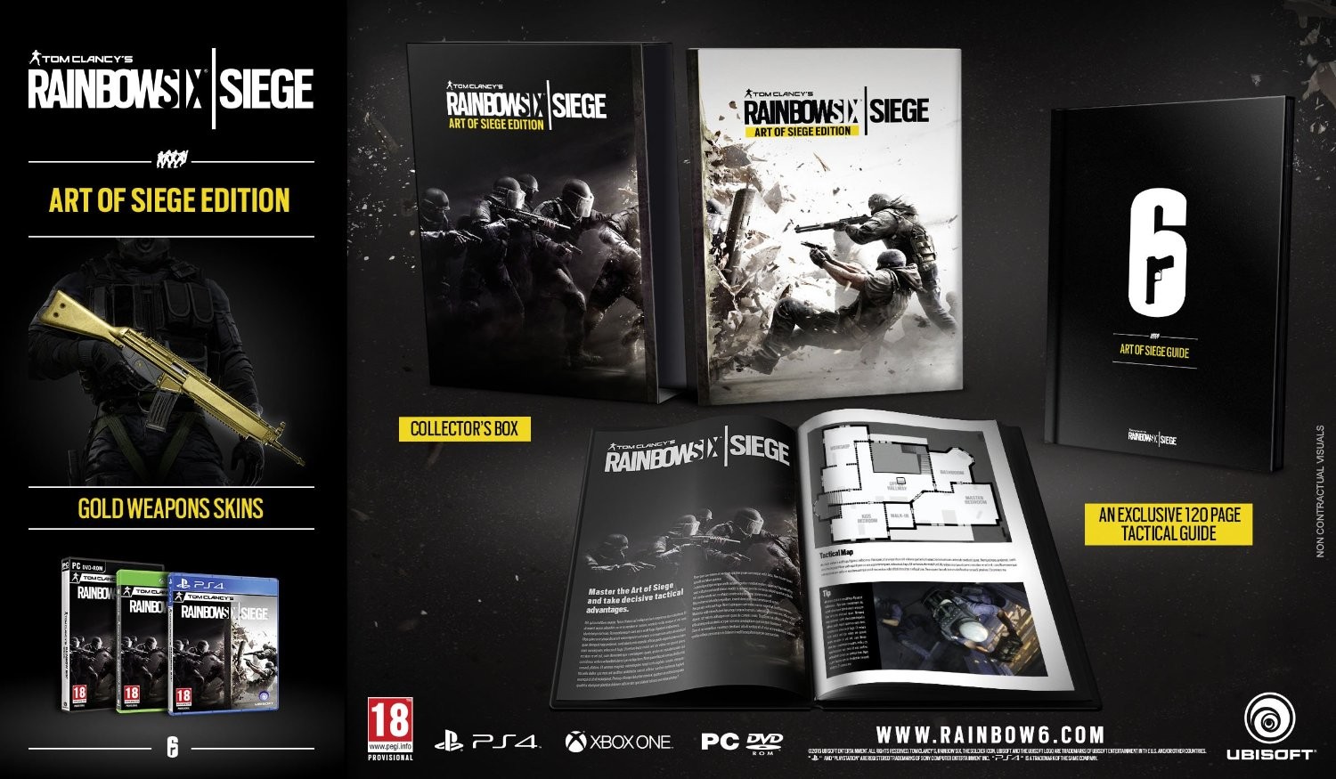 Kob Tom Clancy S Rainbow Six Siege Art Of Siege Edition Nordic