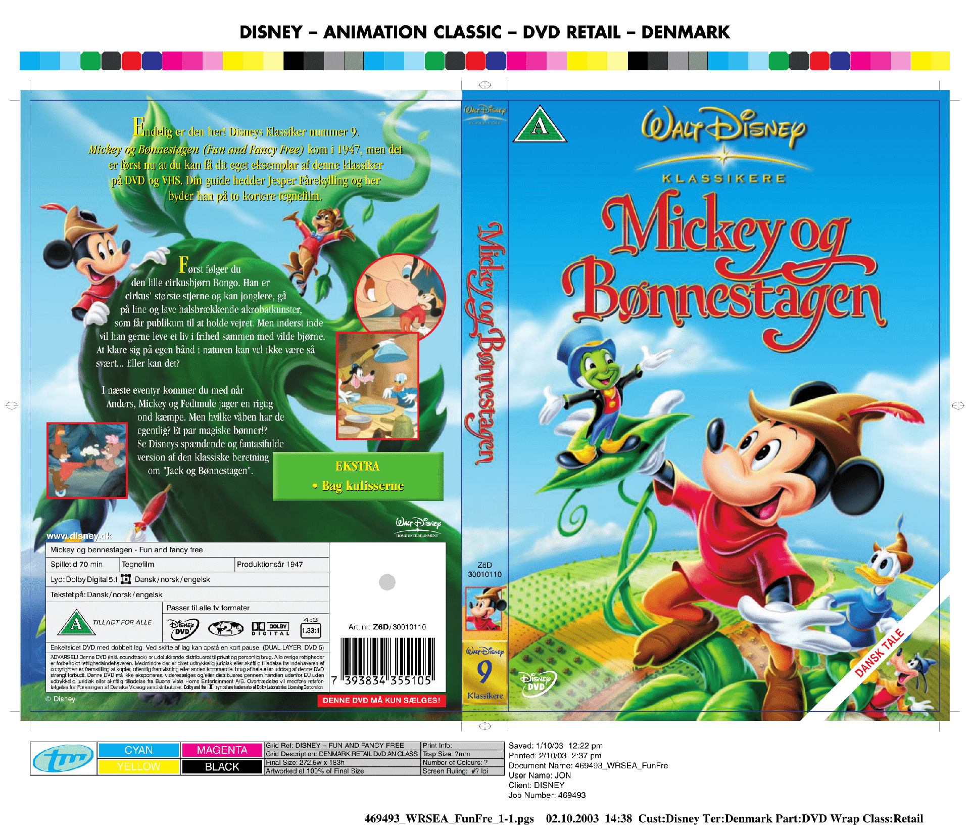 Buy Disneys Fun Fancy Free Dvd Standard Dvd