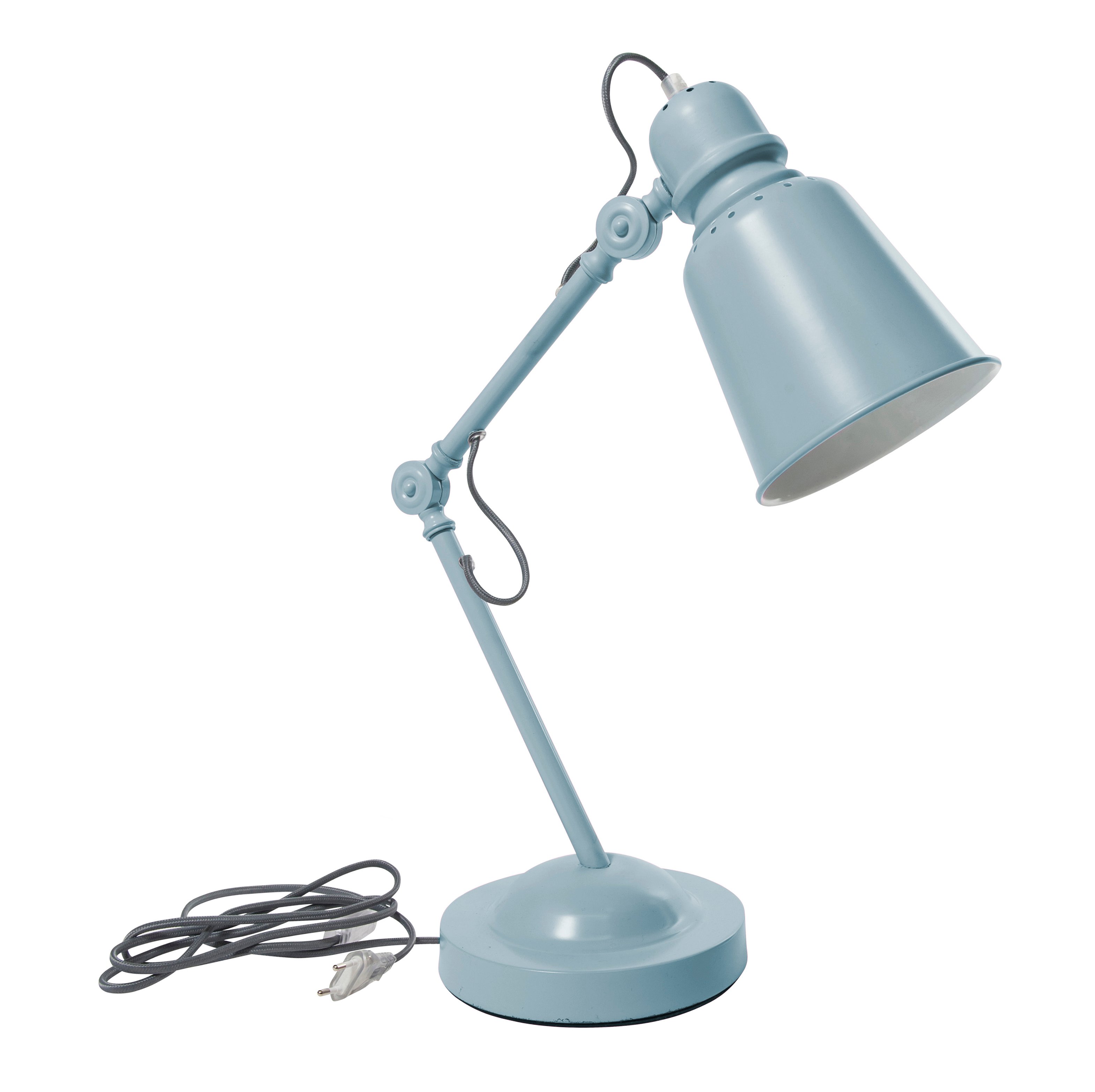 Køb Sebra - Metal Bordlampe - Blue