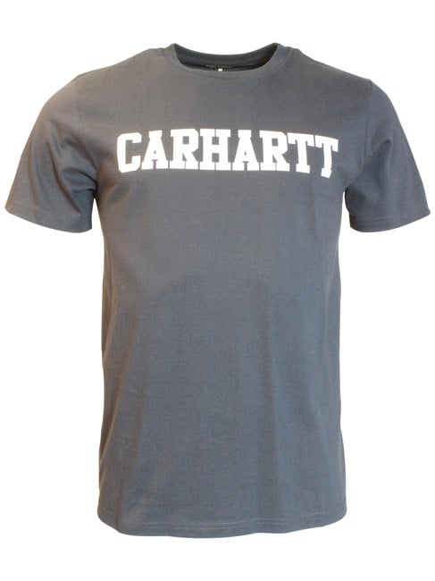 Carhartt College T-shirt Navy White