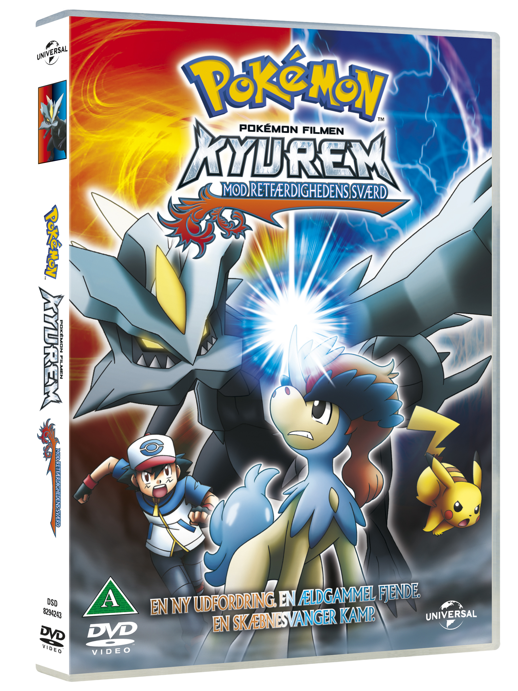 Køb Pokemon: Kyurem Retfærdighedens Sværd - DVD