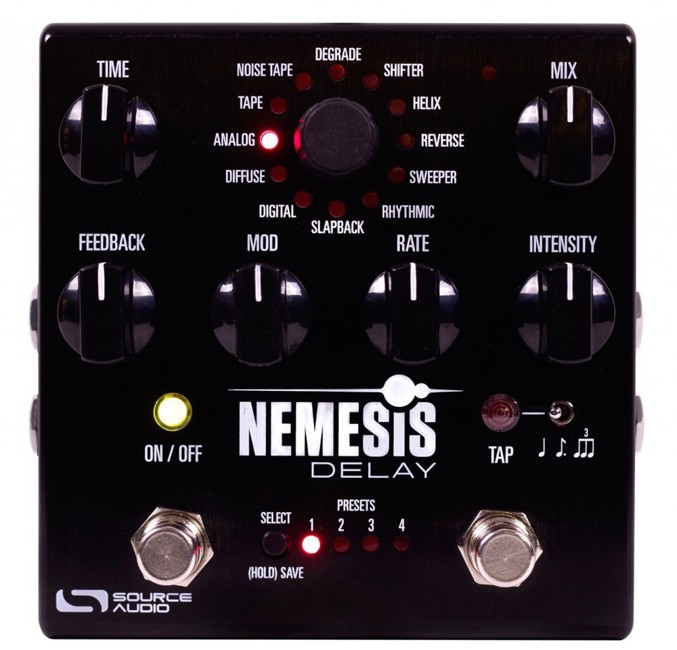 Source Audio - Nemesis Delay - Guitar Effekt Pedal
