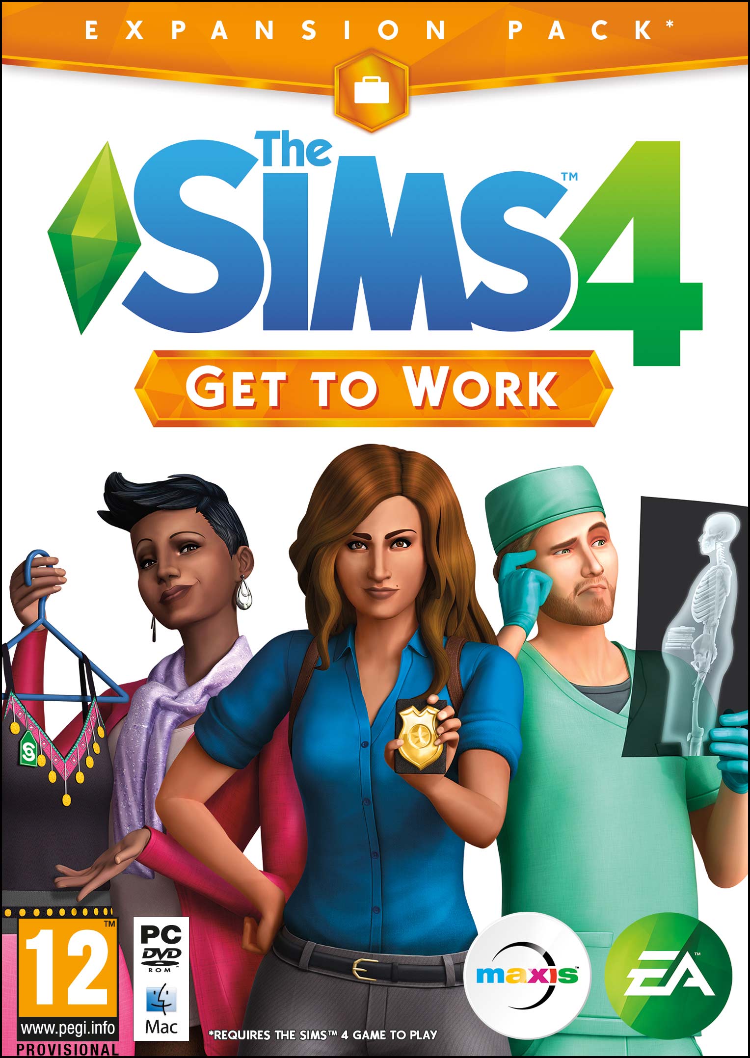 sims 4 get to work origin