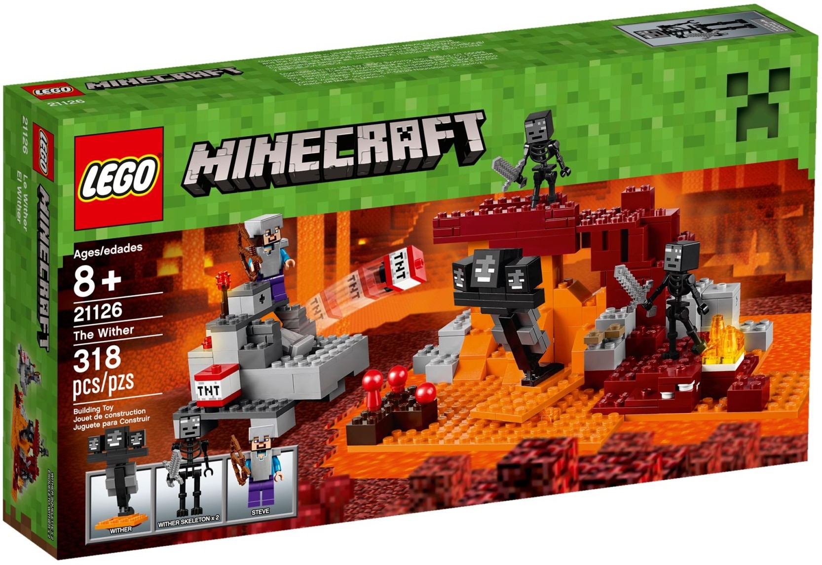 Køb LEGO Minecraft - The Wither (21126)