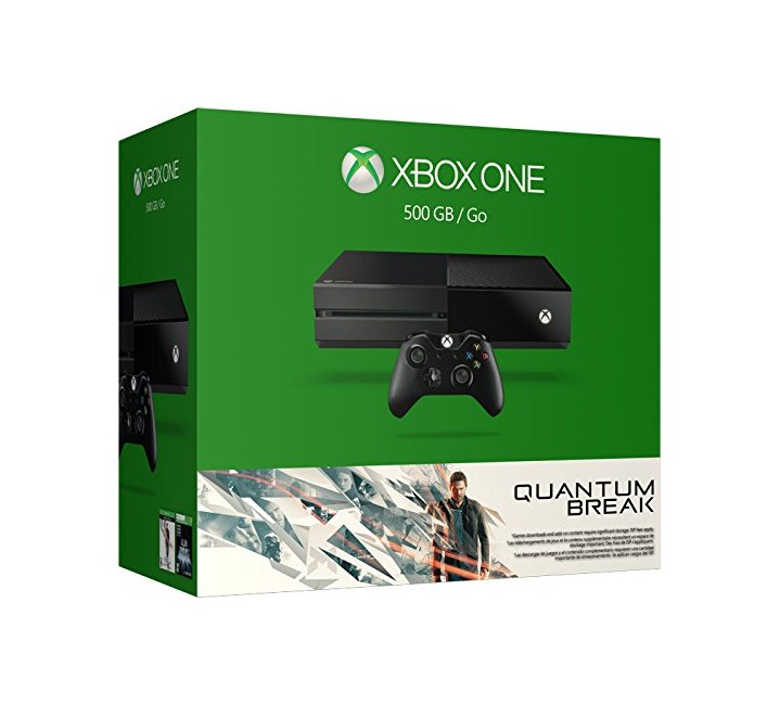 Xbox One Console Black 500GB With Quantum Break Bundle