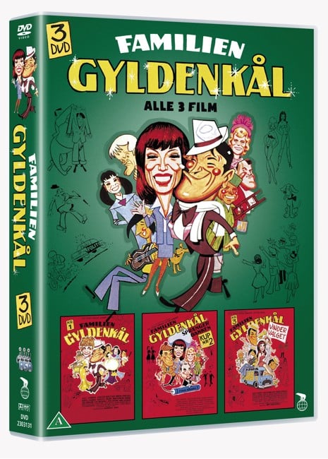 Familien Gyldenkål - 3 DVD Boks