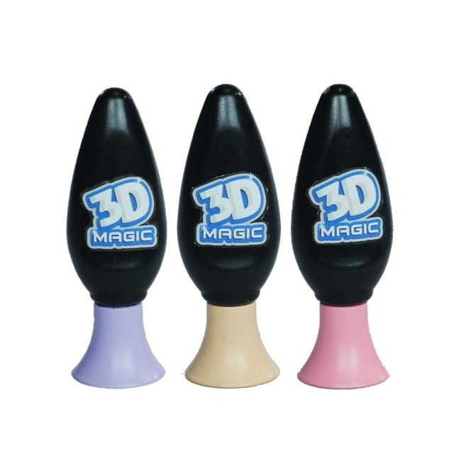 3D Magic - 3D Magic 3 pack Purple/Blue/Orange