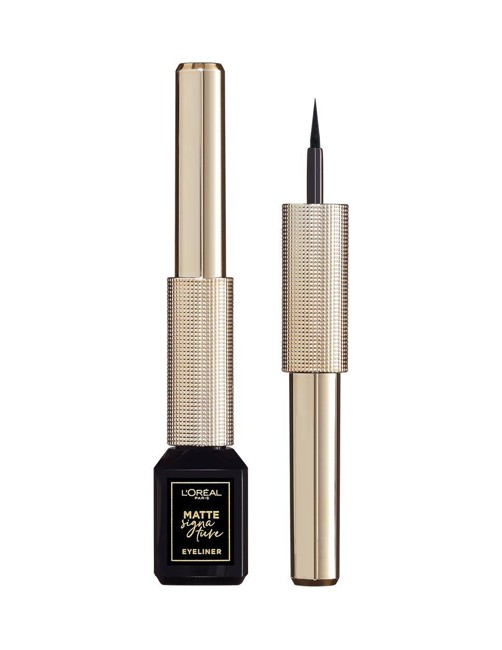 L'Oréal - Matte Signature Eyeliner - 01 Ink Black