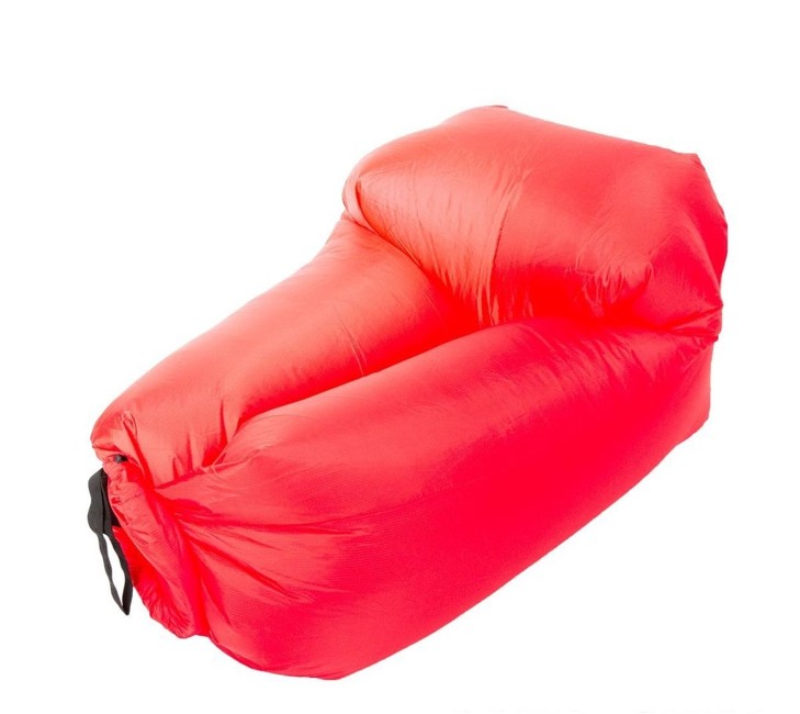 Lazy & Chill Self Inflating Chair Pod: Red