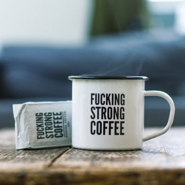 F*cking Strong Coffee & Kop Sæt (Kaffe)