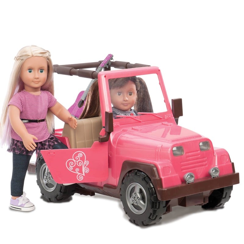 our generation pink jeep