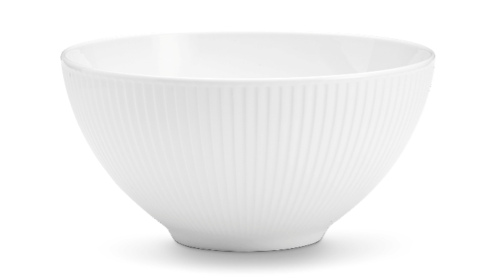 Pillivuyt - Plissé Bowl - Ø25 cm - White (174225)