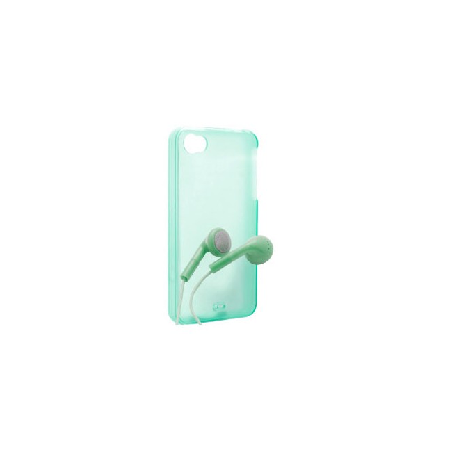 Venom Signature TPU Shell Case & Earphones For iPhone 5 - Emerald Green