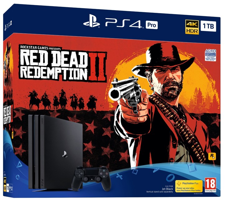 Playstation 4 Pro  - 1 TB + Red Dead Redemption 2