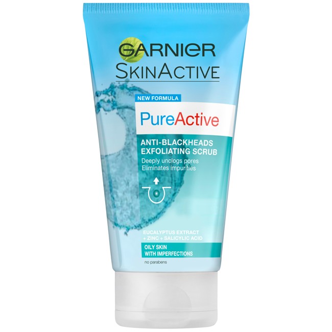 Garnier - Pure Active Anti Blackhead Scrub 150 ml