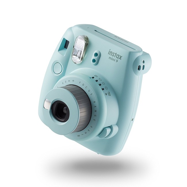 Fujifilm Instax Mini 9 Camera with 10 Shots Ice Blue