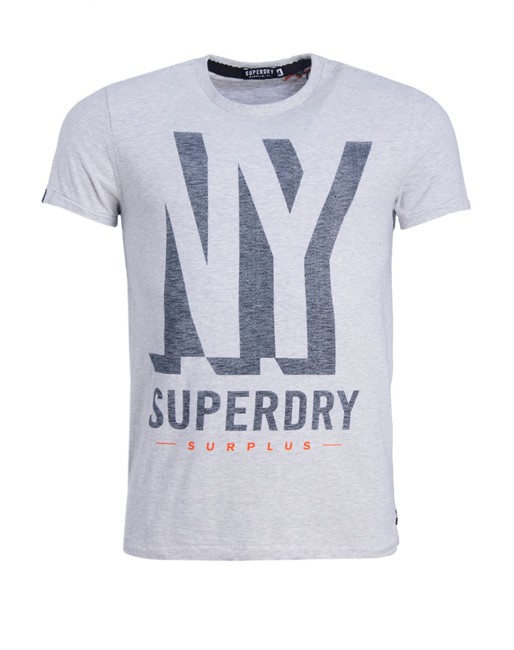 Superdry Surplus Graphic T-shirt Brooklyn Grey