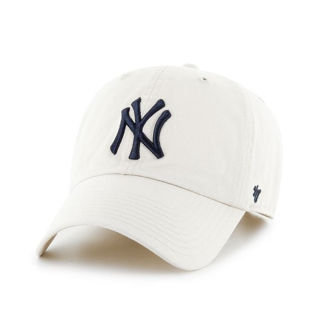 47 Brand Clean Up New York Yankees Cap Natural