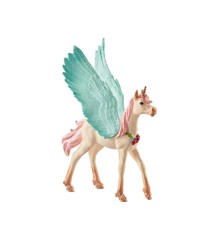 Schleich - Bayala - Dekoreret Enhjørning Pegasus, Føl (70575)