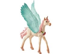 Schleich - Smykkeenhjørning-pegasus, Føll  (70575)