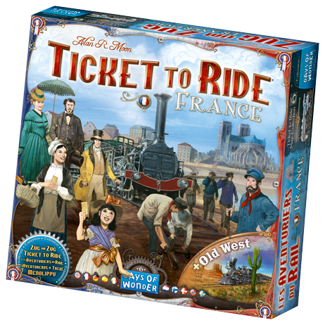 Ticket To Ride - France - Leker