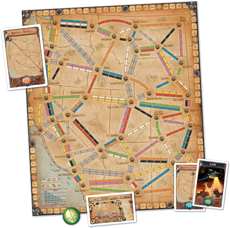 チケット トゥ ライド：フランス 拡張セット Ticket To Ride: France