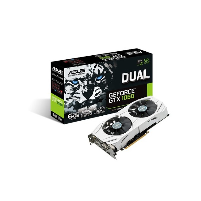 ASUS DUAL-GTX1060-6G NVIDIA GeForce GTX 1060 6GB