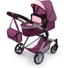 Bayer - Dolls Pram City Neo - Purple (18137AA)