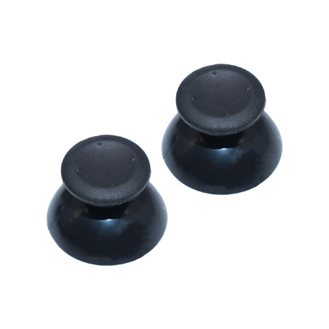 Zedlabz analog rubber thumbsticks grip sticks for original microsoft xbox controllers - 2 pack black