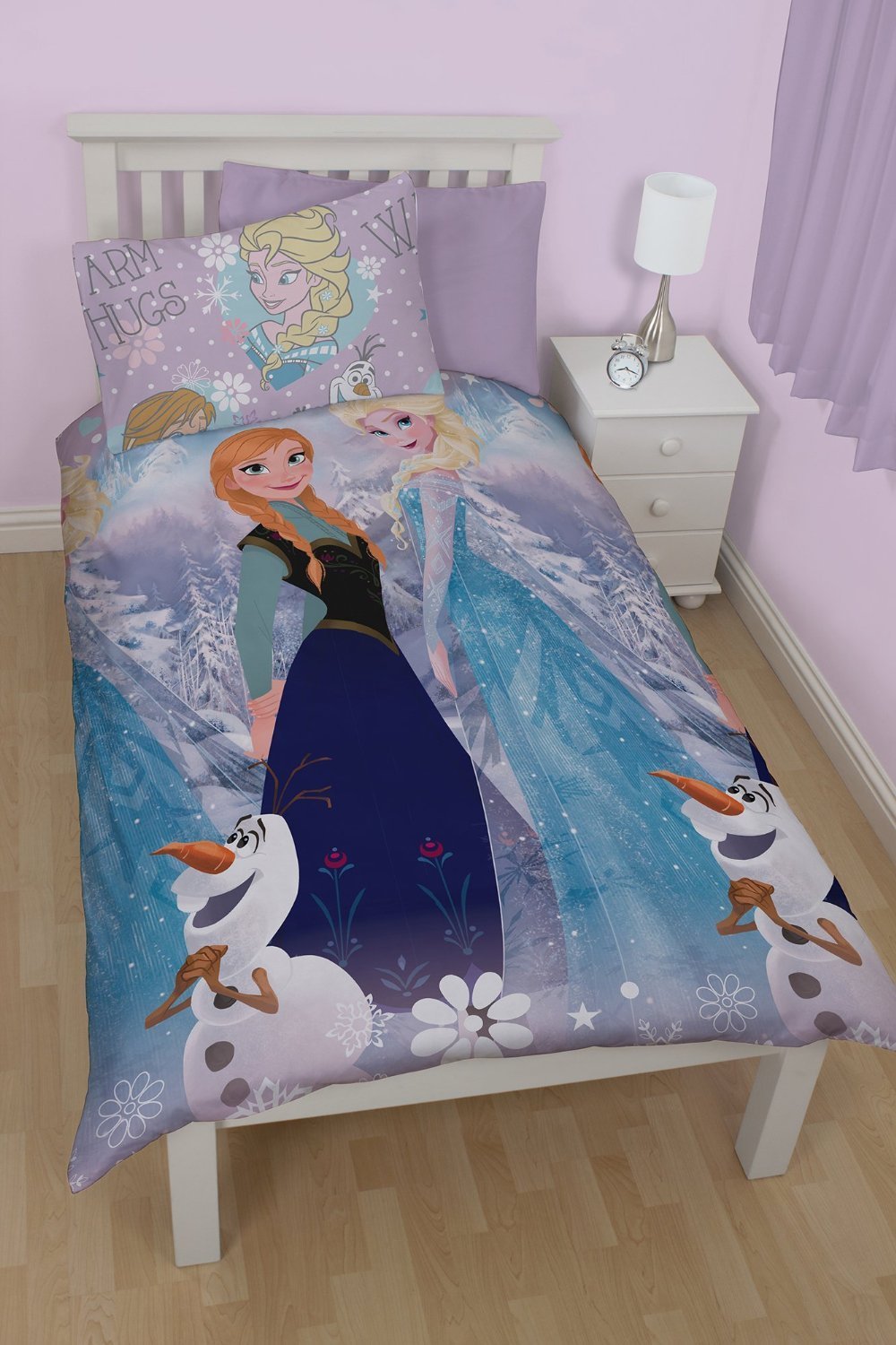 Gearceerd Helderheid optie Koop Disney Frozen - Reversible Bedding - Elsa, Anna and Olaf (206503)