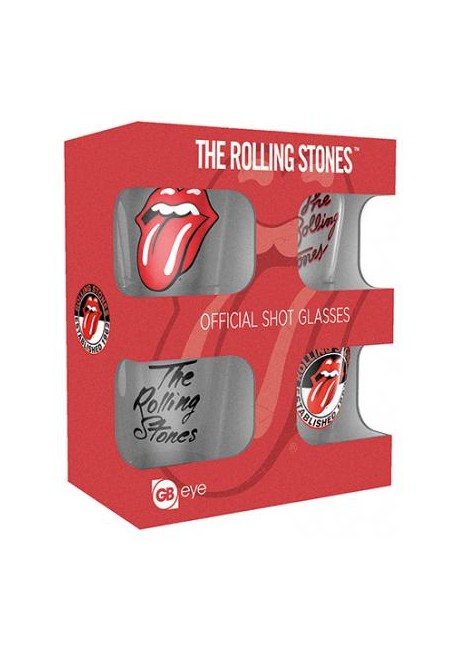 The Rolling Stones Shot Glasses Set