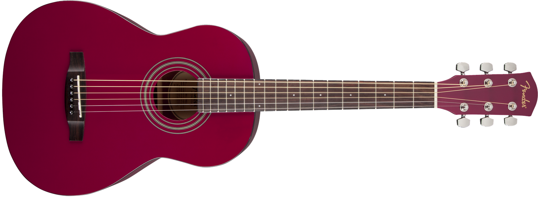 Fender - MA-1 - Akustisk 3/4 Western Guitar (Gloss Red)