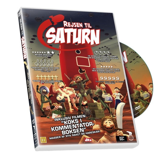 Rejsen til Saturn - DVD