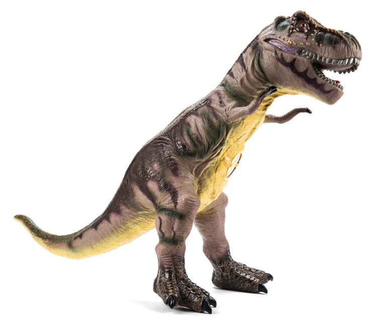 Dinosaur - Blød Kæmpe med Lyd - T-Rex (Brun)