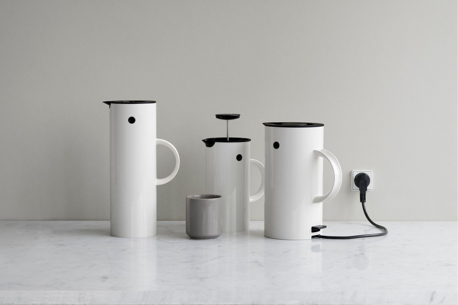Buy Stelton EM77 Electric Kettle 1,5 Stelton 890 1 EM77 White Cotton Kettle