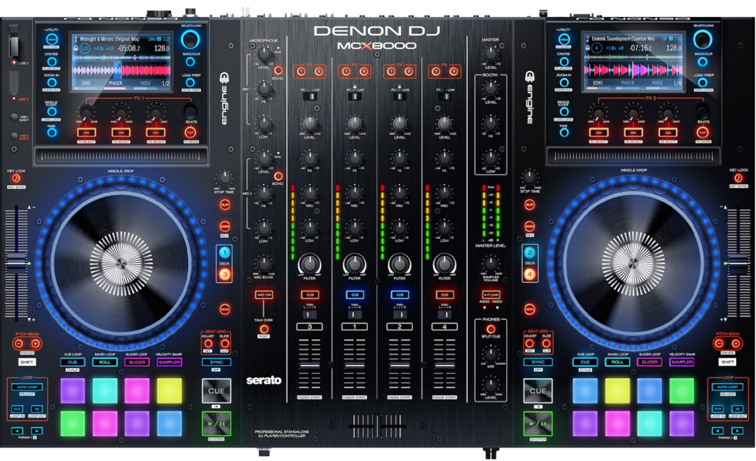 Denon DJ - MCX8000 - Standalone DJ Player & DJ Controller