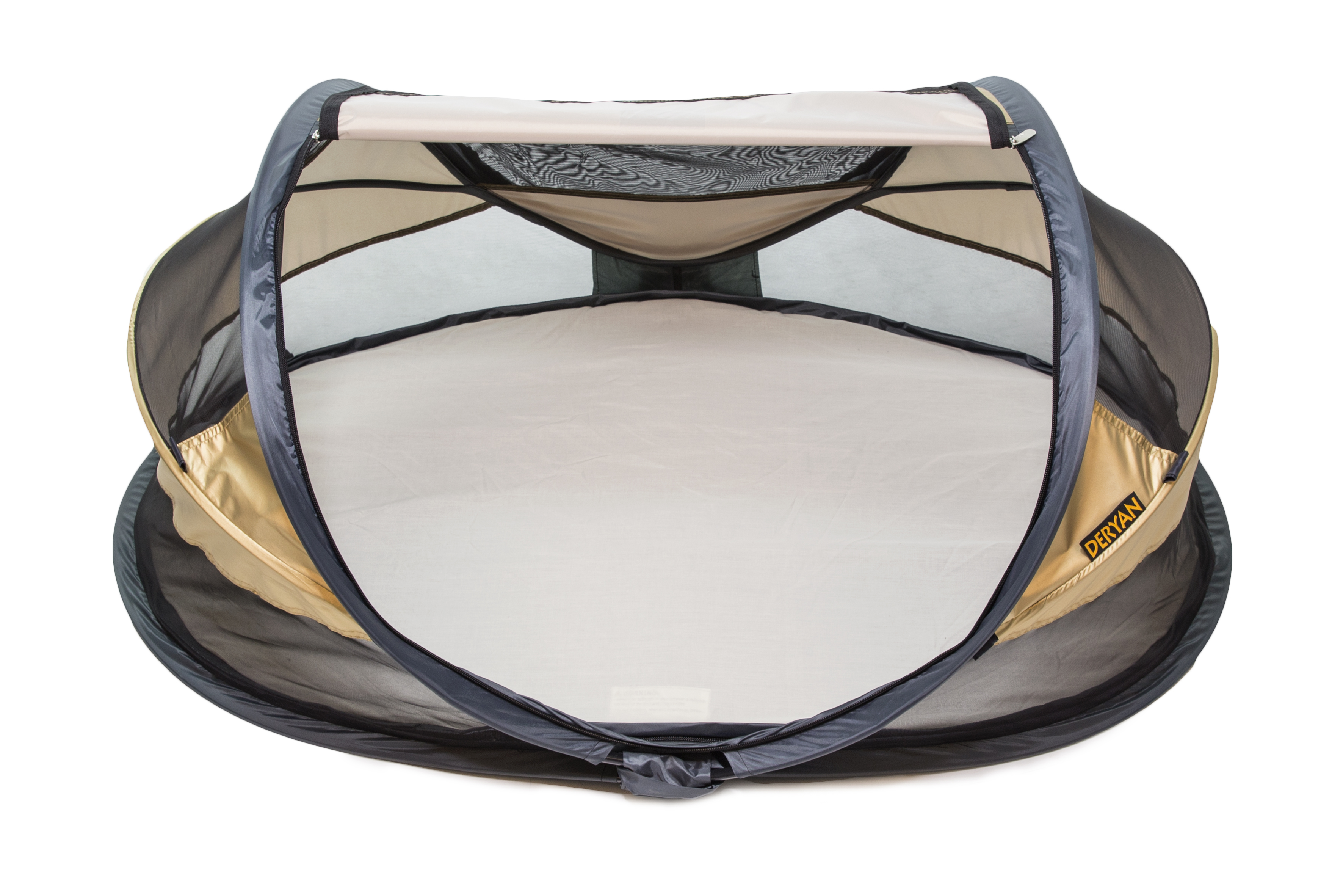 Deryan Travel Cot Baby Luxe Gold Travel Cot Baby Luxe Gold gold