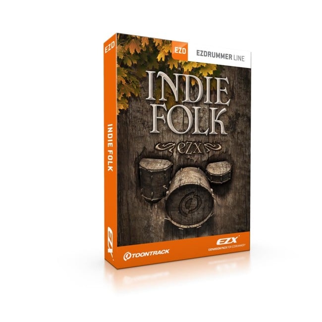 Toontrack - EZX Indie Folk - Udvidelses Pakke Til EZdrummer (DOWNLOAD)