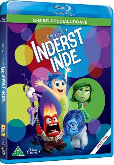 Disneys Inside Out / Inderst Inde - 2-disc specialudgave (Blu-Ray)
