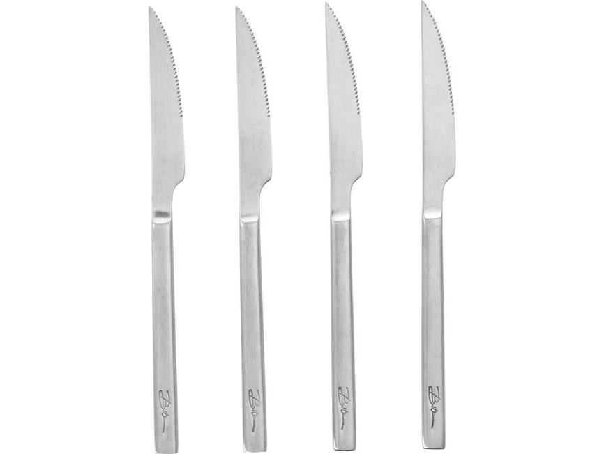 Bitz - Steakknive 4 Stk - Sølv