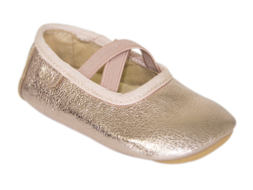 Move - Prewalker Ballerina med elastik - Kobber (450105-915)