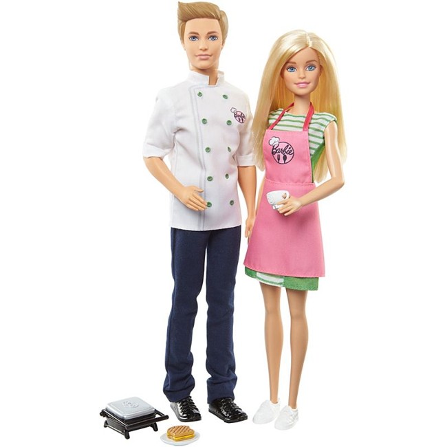 Barbie - Barbie & Ken Cafe 2 pakke